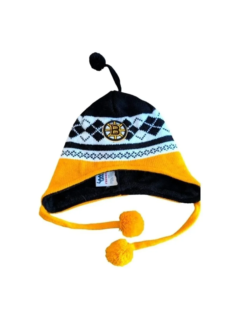 Fan Favorites NHL Boston Bruins Kids Winter Hat One Size GUC